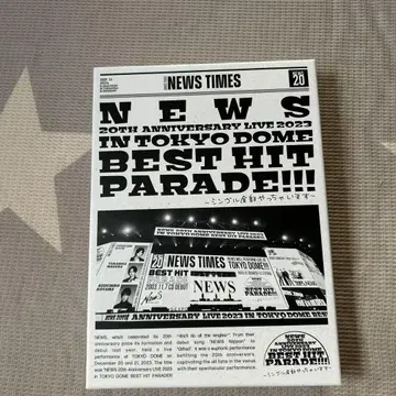 NEWS 20th Anniversary Live 2023 DVD