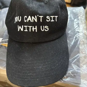 YOU CAN'T SIT WITH US 캡 nasaseasons