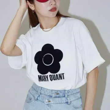 MARY QUANT 마리콴트 T셔츠 화이트