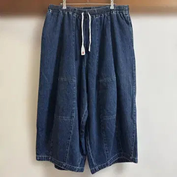 아즈노아즈오라카 사이즈 5 셰프 팬츠 데님