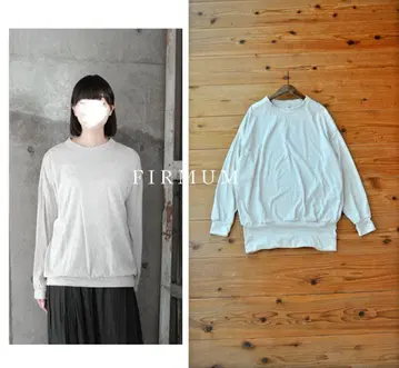 FIRMUM  탑 코튼 천축 턱인 T