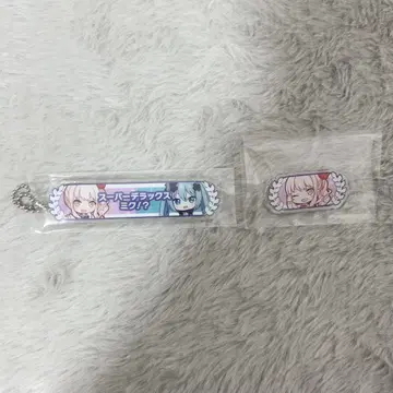 프로세카 아키야마 미즈키 칭호 배지 키링