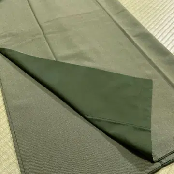 세탁 가능한 기모노 코몬 [ 탁한 말차색 만근 ]