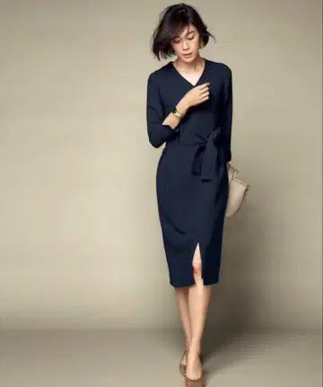Do CLASSE 네이비 원피스 L