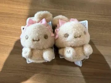 시나모롤 밀키 보아 귀 묶음 마스코트 모카