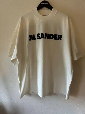 미사용 JIL SANDER 빅 실루엣 T셔츠 화이트