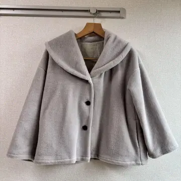 nest Robe 카라 부착 리버서블 코트