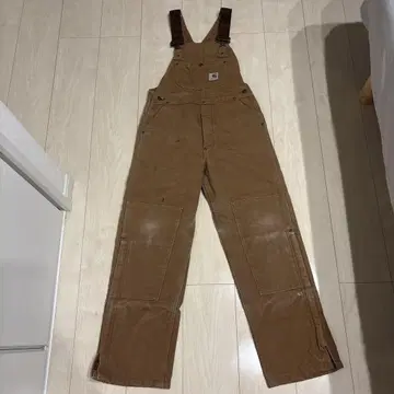 Carhartt 브라운 오버롤