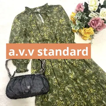 미사용 새상품 꽃무늬 맥시 원피스 a.v.v standard
