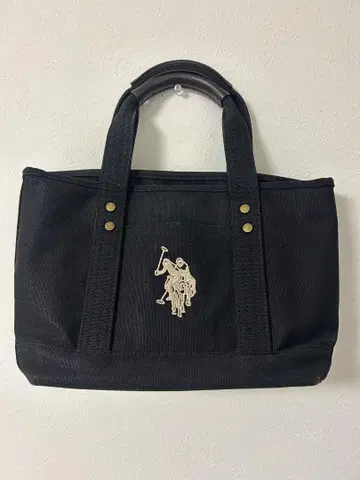 US POLO ASSN. 블랙 토트백