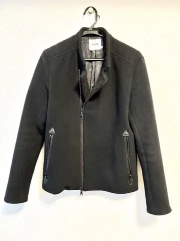 FACTOTUM 멜톤 라이더 자켓