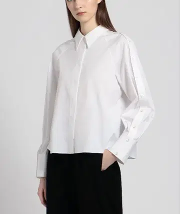 띠어리 럭스 워셔블 화이트 셔츠 새상품급 LUXECOTTON AIRY