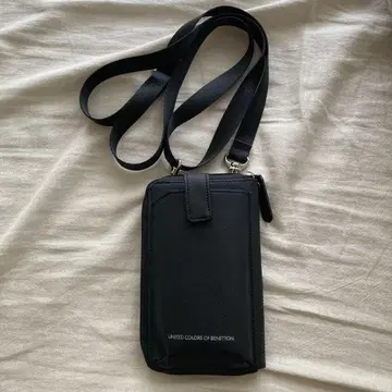 베네통 스마트폰 숄더백
