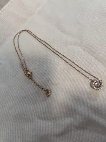 Swarovski Sparkling Dance 목걸이 [ 로즈 골드 ]