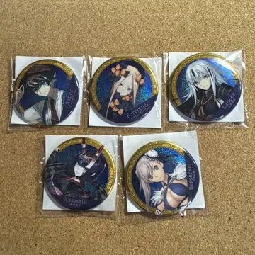 [ 즉시 구매 가능 ] FGO 가챠메이트 캔뱃지 5개 세트