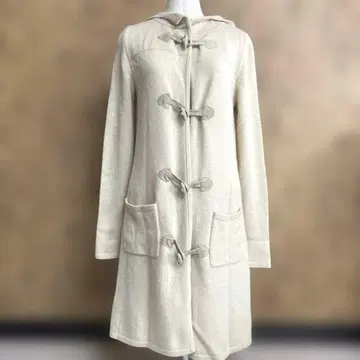 [ 즉시 발송 ] 띠어리 럭스 캐시미어 100% 더플 니트 코트 베이지