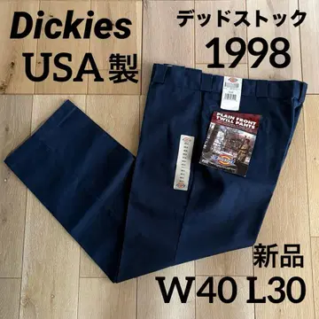 90s USA제 디키즈 874 새상품 W40 네이비 데드스탁
