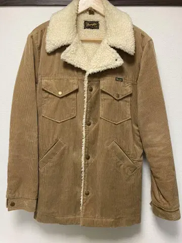Wrangler 보아 자켓 베이지