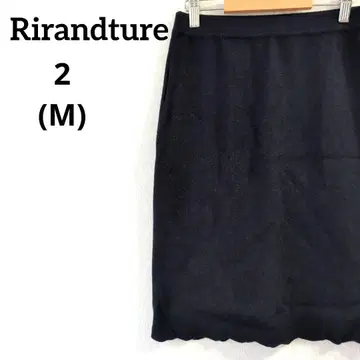 Riran dture 네이비 니트 타이트 스커트 2 (M)