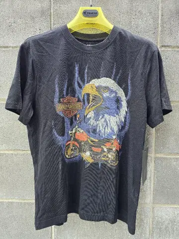 HARLEY-DAVIDSON 이글 티셔츠 택 포함 새상품 블랙
