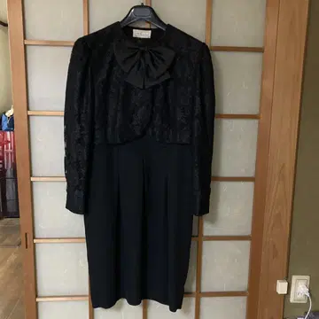 블랙 원피스 정장 레이스 볼레로풍 13호