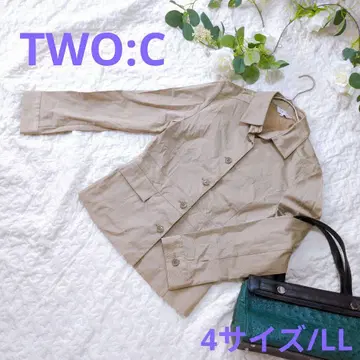 [ TWO:C ] 베이지 자켓 4사이즈/LL 오피스 캐주얼