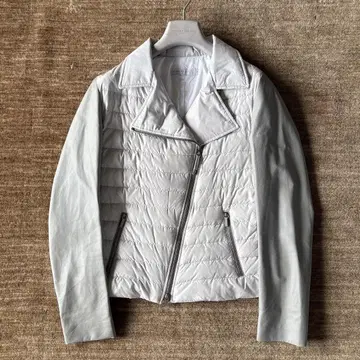 파비아나 필리피 모니레 가죽 다운 자켓