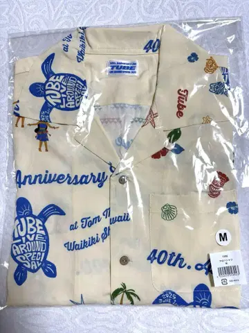 TUBE 하와이 40th 아로하 셔츠 M TUBE