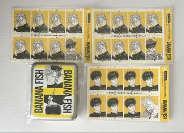 베츠코미전 BANANA FISH 캐러멜 샌드 쿠키 증명사진풍 스티커