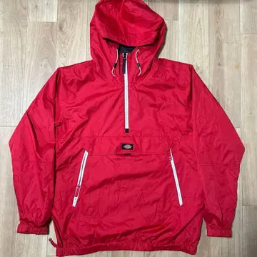 Dickies 레드 풀오버 자켓 L