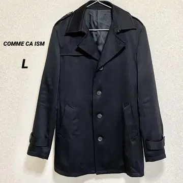 컴시즘 트렌치코트 블랙 L