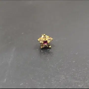 스타 루비 x 다이아몬드 귀걸이