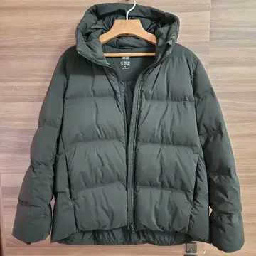 UNIQLO 심리스 다운 후드티 자켓