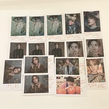 요시노 호쿠토 폴라로이드풍 카드 16장