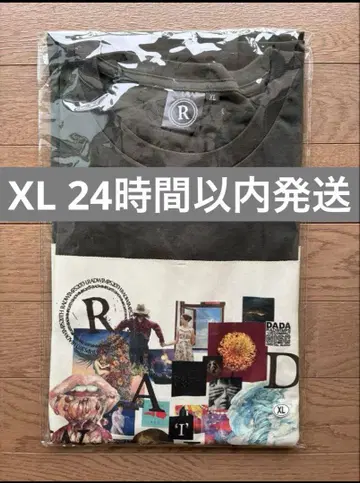 RADWIMPS 특별전 티 싱글 재킷 콜라주 XL