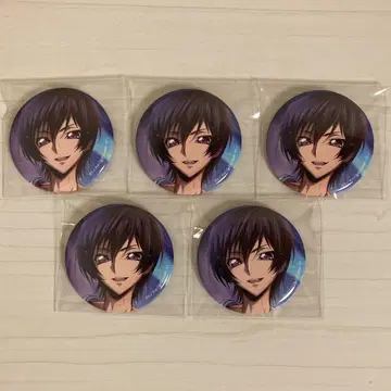 를르슈 캔뱃지 5개 세트 코드기어스 로스트 2