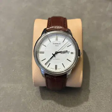 TISSOT T-classic 자동 와인딩 손목시계 화이트 다이얼