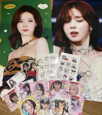 aespa 윈터 굿즈 set