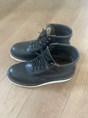 RED WING 워크 부츠 블랙