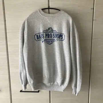 BASS PRO SHOPS 그레이 맨투맨