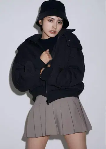 GYDA PATTERN PUFF JQ 블루종
