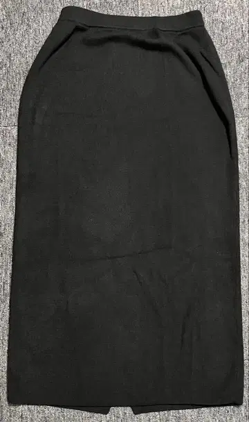 [ UNITED ARROWS ] 니트 롱 타이트 스커트 블랙
