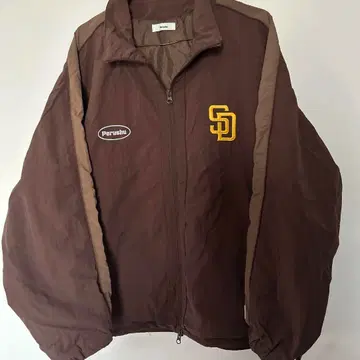 MLB 와펜 자수 블루종 점퍼 M