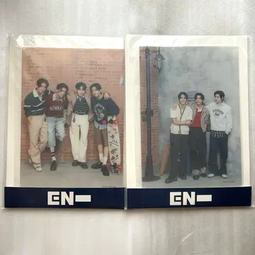 [ 미개봉 새상품 ] ENHYPEN 비주얼 보드 2세트 세가 프라이즈