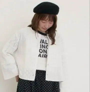 사만사 모스모스 레이스 패치워크 자켓