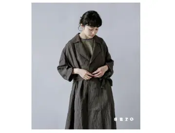 suro 슬로우 린넨 로브 코트