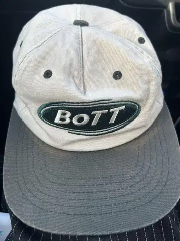 BoTT 자수 로고 캡 그레이