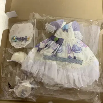 딜러 제작 의류 드레스 파란색