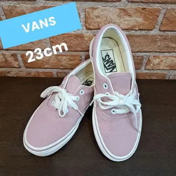 새상품급 VANS 스니커즈 오센틱 캔버스 더스티 컬러 핑크