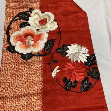 순수 실크 나고야 오비 자수